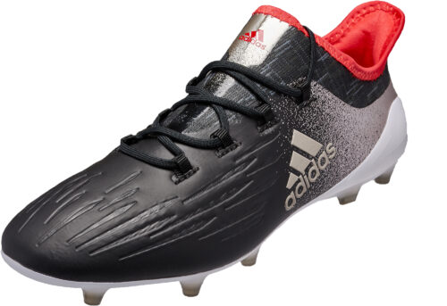 adidas Womens X 17.1 FG – Black/Metallic Platinum