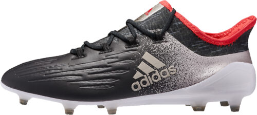 adidas Womens X 17.1 FG – Black/Metallic Platinum