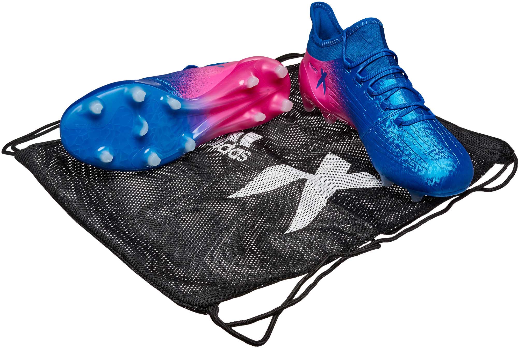 adidas x 16.1 blue and pink