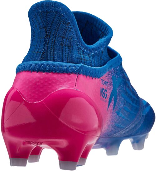 adidas Kids X 16  Purechaos FG – Blue/Shock Pink