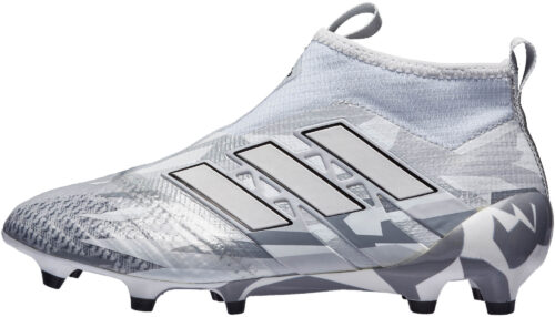 adidas Kids ACE 17  Purecontrol FG – Clear Grey/White