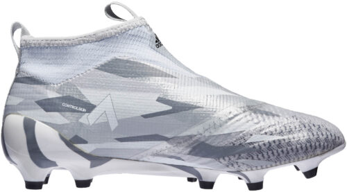 adidas Kids ACE 17  Purecontrol FG – Clear Grey/White