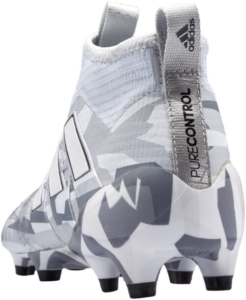 adidas Kids ACE 17  Purecontrol FG – Clear Grey/White