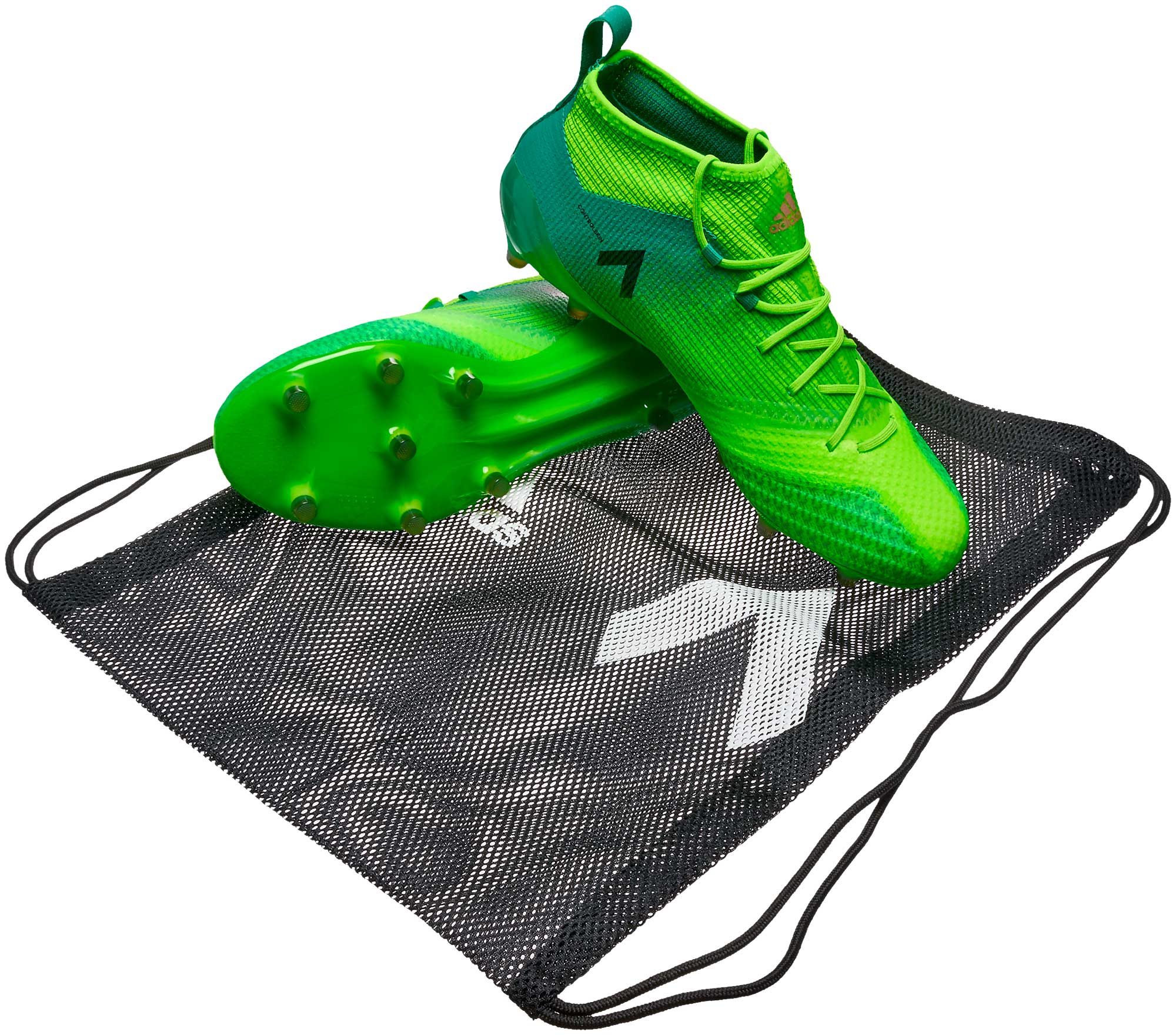 ACE 17.1 FG Green Soccer Cleats