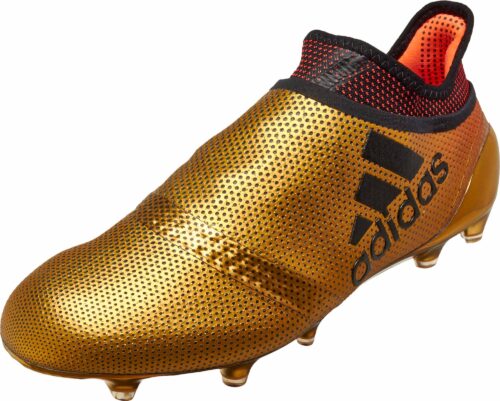 adidas X 17  FG – Tactile Gold Metallic/Solar Red