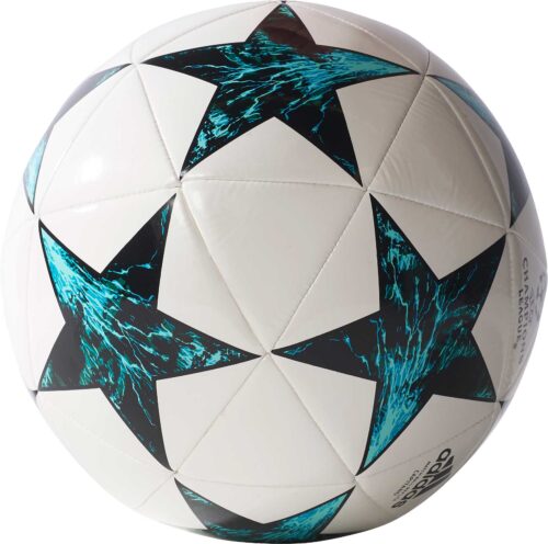adidas Finale 17 Capitano Soccer Ball – White/Black