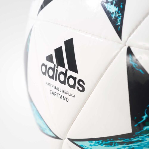 adidas Finale 17 Capitano Soccer Ball – White/Black