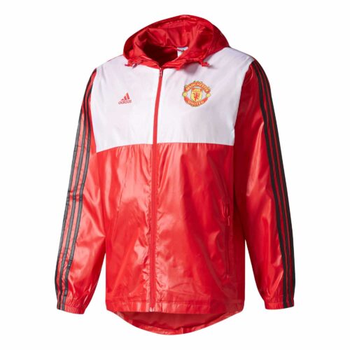adidas Manchester United Windbreaker – Real Red/White