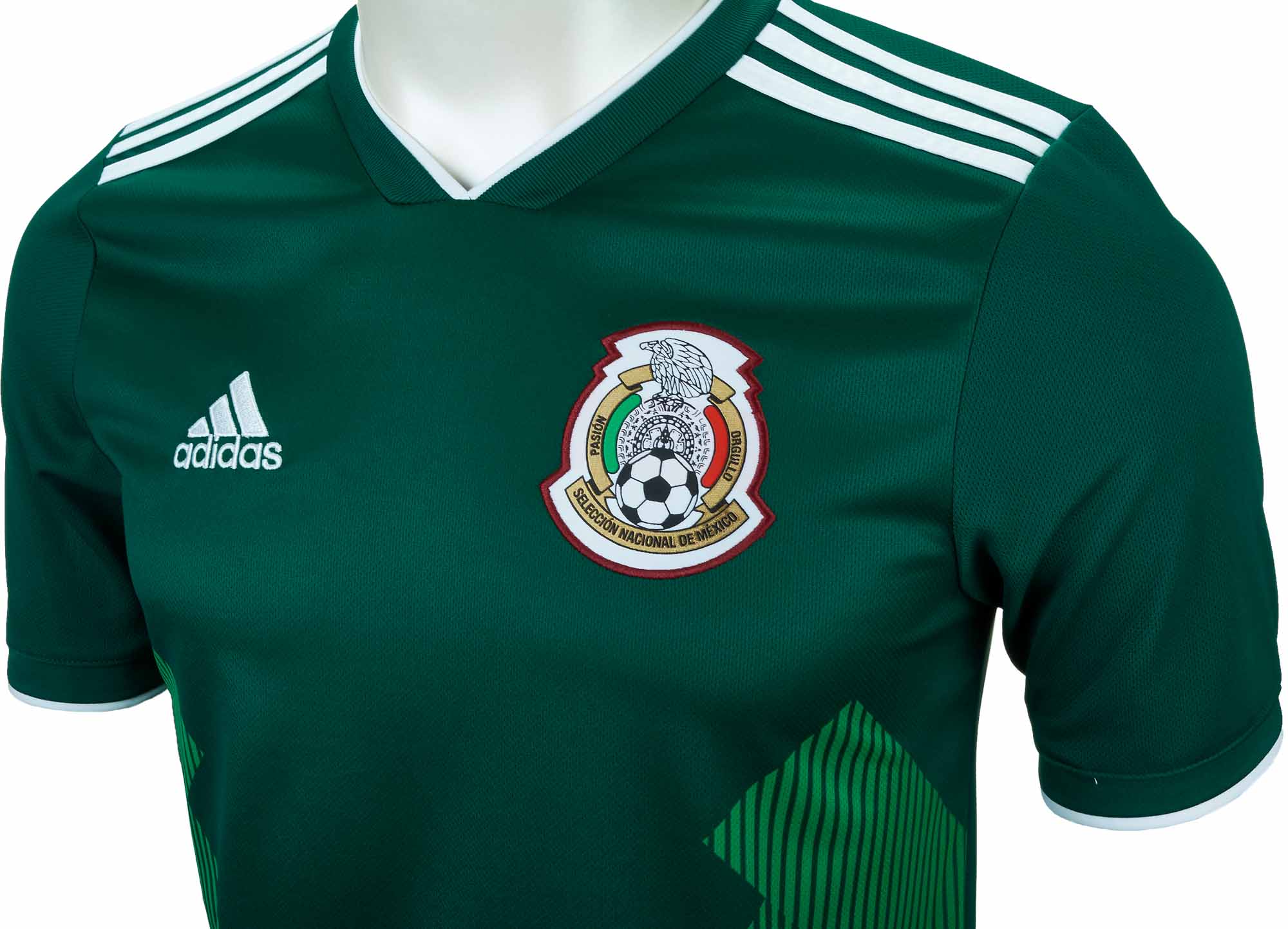 adidas Kids Mexico Home Jersey 201819