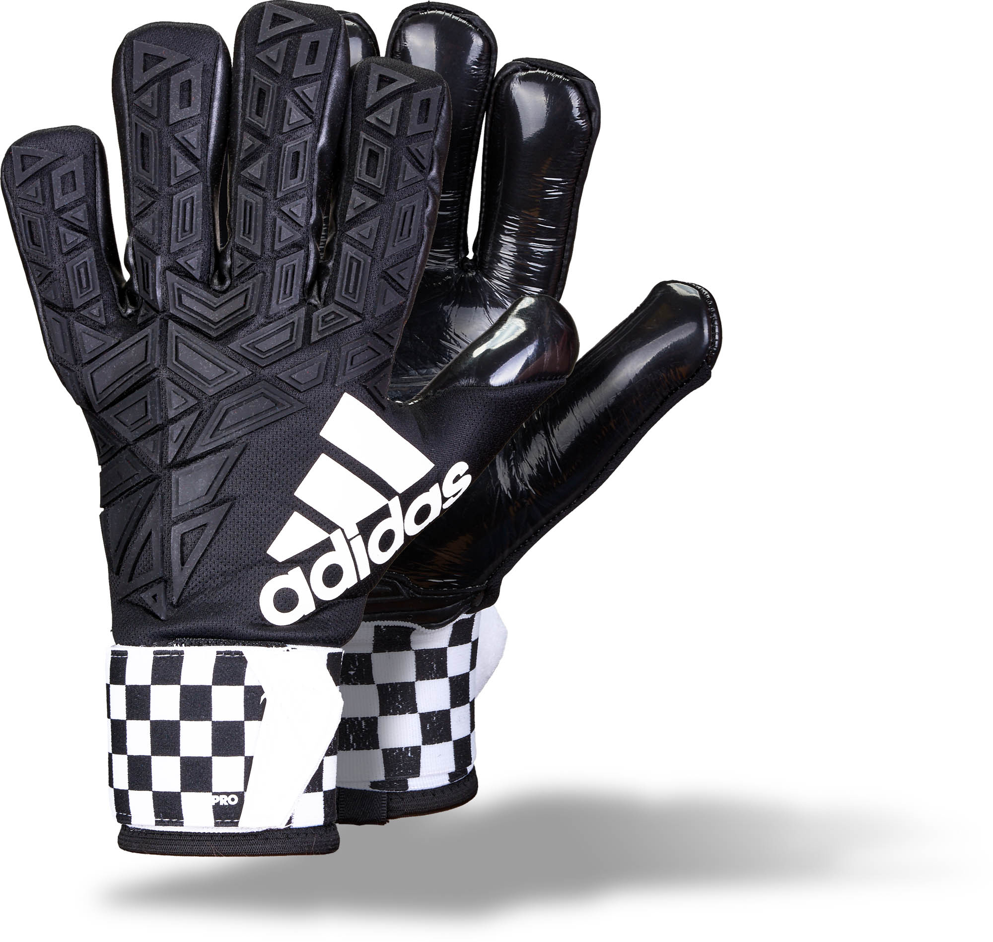 Lionel Green Street este Dedos de los pies White Black adidas ACE Trans Pro Goalie Gloves - SoccerPro.com