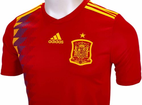 adidas Kids Spain Home Jersey 2018-19 NS