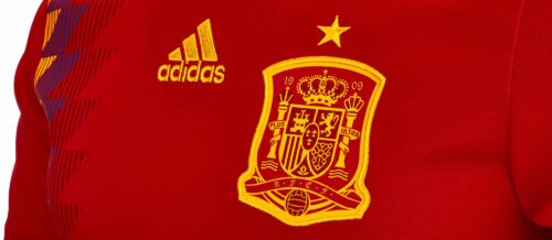 adidas Kids Spain Home Jersey 2018-19 NS