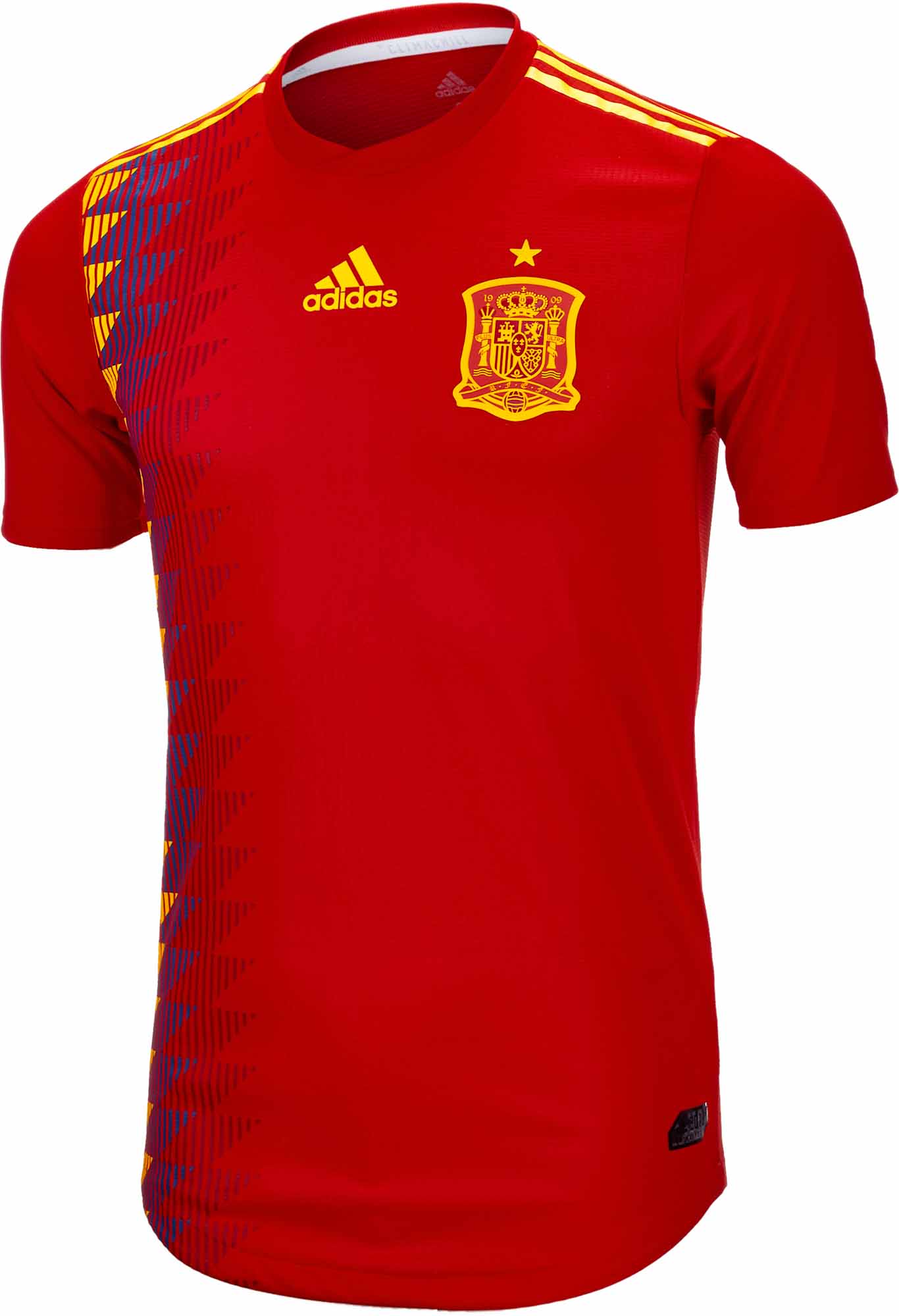 adidas Spain Authentic Home Jersey 2018-19