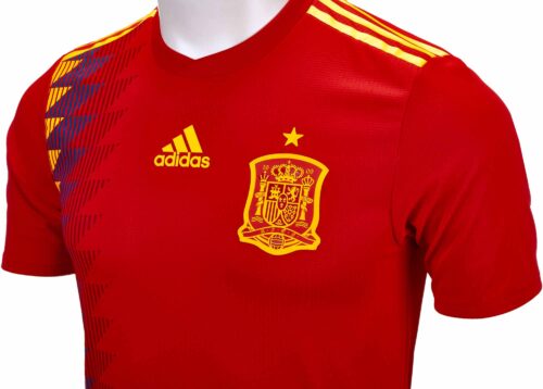 adidas Spain Authentic Home Jersey 2018-19 NS