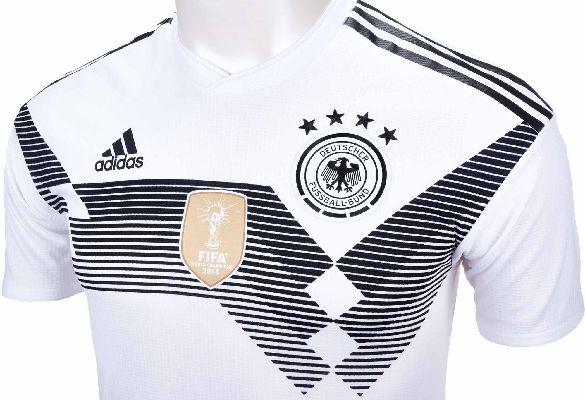 adidas Germany Authentic Home Jersey 2018-19 - SoccerPro