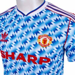 adidas Manchester United L/S Retro Jersey - Real Red - SoccerPro