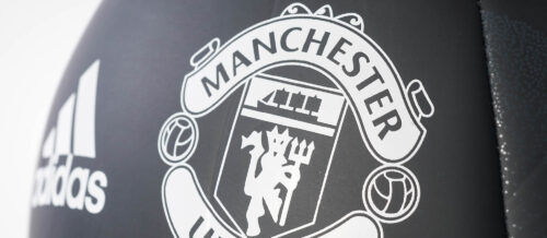 adidas Manchester United Soccer Ball – Black/White