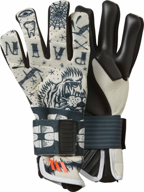 adidas ACE 2-Face Goalkeeper Gloves – White/Black