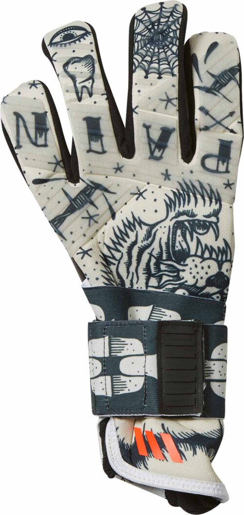 adidas ACE 2-Face Goalkeeper Gloves – White/Black