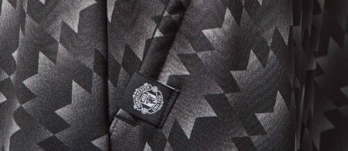 adidas Kids Manchester United Knit Short – Grey Three/Black