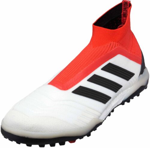 adidas Predator Tango 18  TF – White/Real Coral