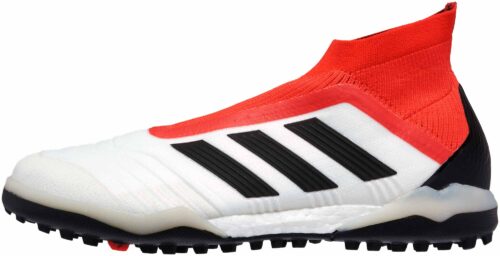 adidas Predator Tango 18  TF – White/Real Coral