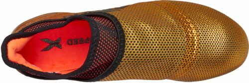 adidas Kids X 17  FG – Tactile Gold Metallic/Solar Red