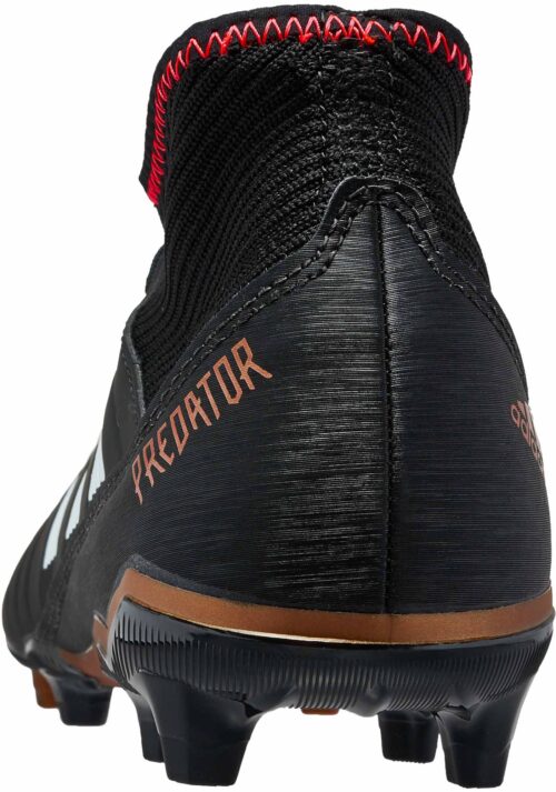 adidas Kids Predator 18.3 FG – Black/Solar Red