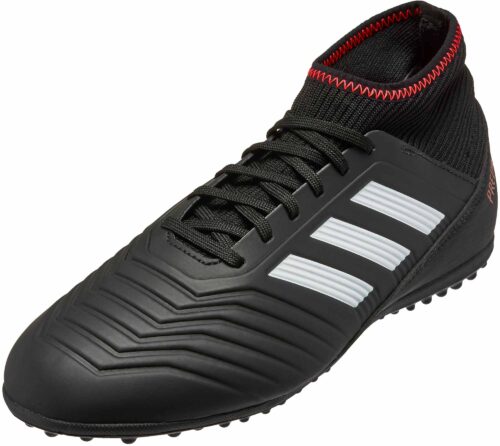adidas Kids Predator Tango 18.3 TF – Black/Solar Red