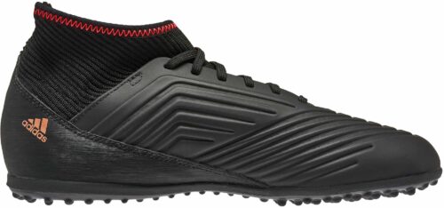 adidas Kids Predator Tango 18.3 TF – Black/Solar Red