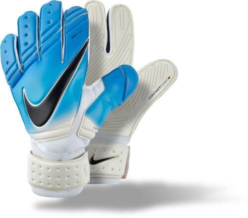 Nike Premier SGT Goalkeeper Gloves – White/Photo Blue