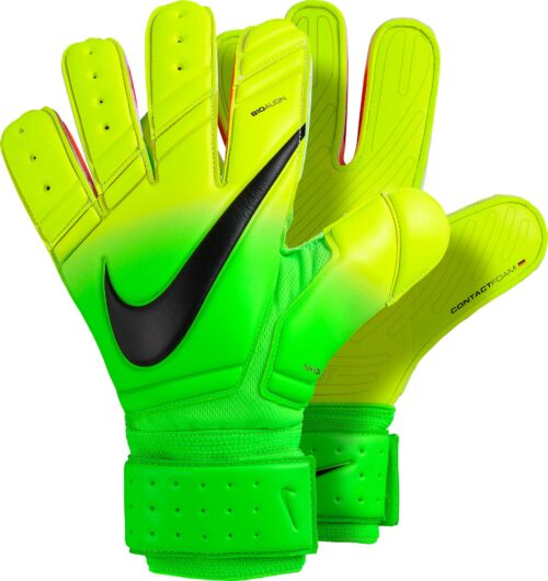 Nike Premier SGT Goalkeeper Gloves – Electric Green/Volt