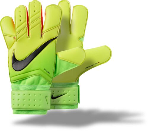 Nike Vapor Grip 3 Goalkeeper Gloves – Electric Green/Volt