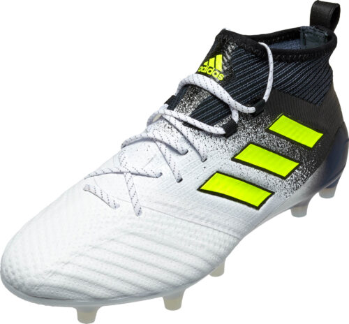 adidas ACE 17.1 FG – White/Solar Yellow