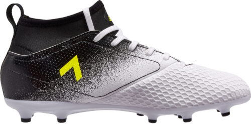 adidas Kids ACE 17.3 FG – White/Solar Yellow