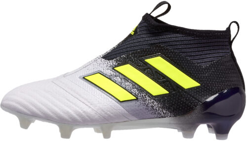 adidas Kids ACE 17  Purecontrol FG – White/Solar Yellow