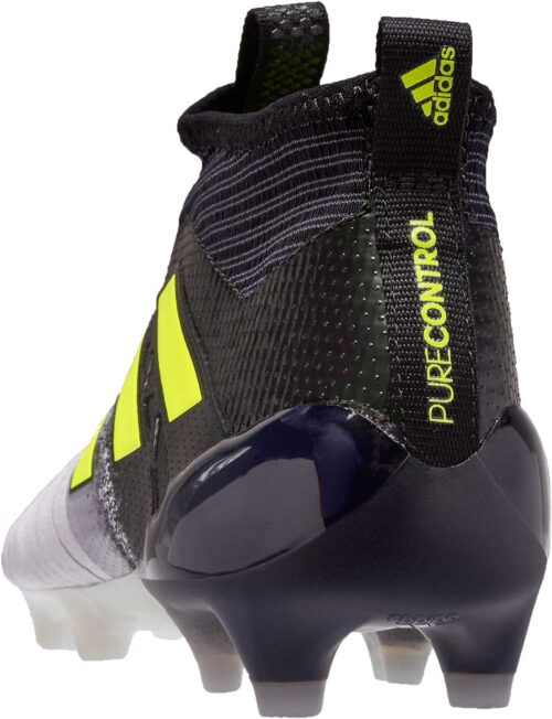 adidas Kids ACE 17  Purecontrol FG – White/Solar Yellow