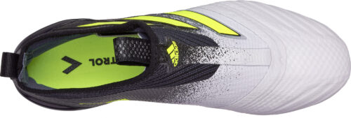 adidas Kids ACE 17  Purecontrol FG – White/Solar Yellow