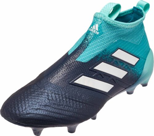 adidas Kids ACE 17  Purecontrol FG – Energy Aqua/White