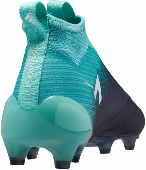 adidas Kids ACE 17  Purecontrol FG – Energy Aqua/White