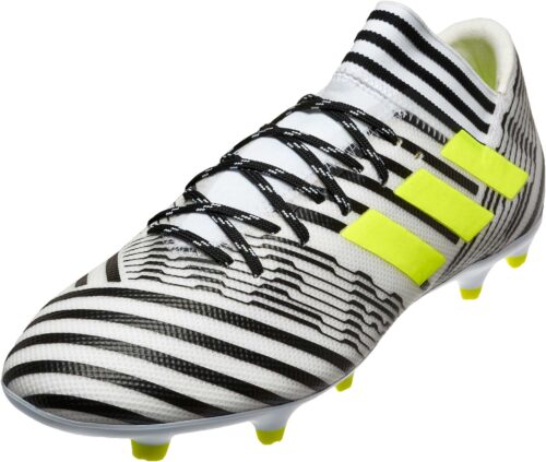 adidas Nemeziz 17.3 FG – White/Solar Yellow