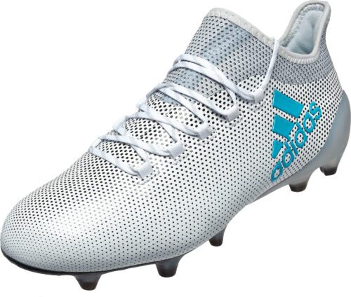 adidas X 17.1 FG – White/Energy Blue