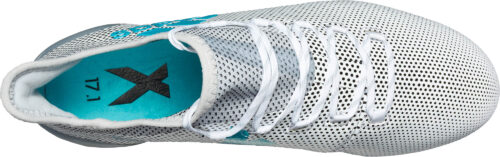 adidas X 17.1 FG – White/Energy Blue