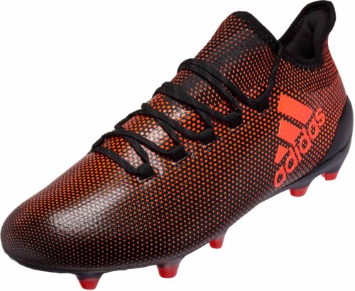 adidas X 17.1 FG – Core Black/Solar Red