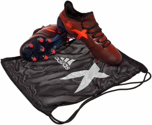 adidas X 17.1 FG – Core Black/Solar Red