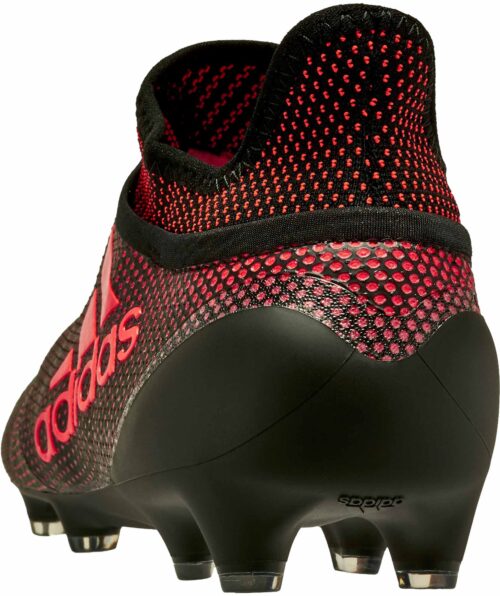 adidas X 17  PureSpeed FG – Core Black/Solar Red