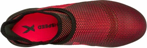 adidas Kids X 17  PureSpeed FG – Core Black/Solar Red