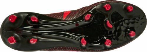 adidas Kids X 17  PureSpeed FG – Core Black/Solar Red