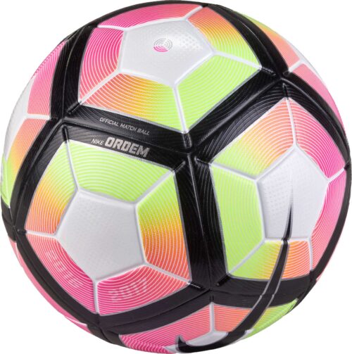 Nike Ordem 4 Match Ball – White/Bright Crimson