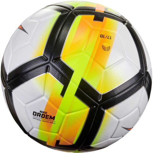 Nike Ordem V Match Ball – White/Laser Orange